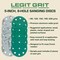 Legit Grit 5 inch Sand paper Disc, 9-Hole, Mixed Grit - Sample, GRITS: 80/120/150/180/220 2 of each, 10PK LG5-9SAMP1-10 - alternate 7